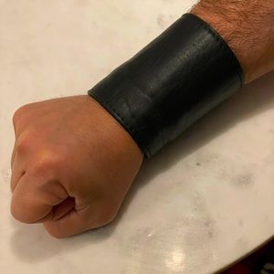Leather cuff